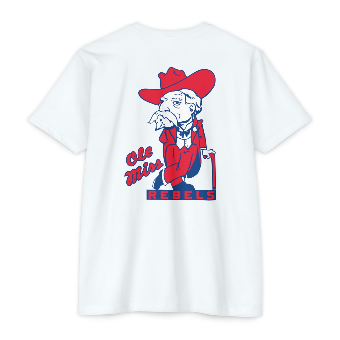 Ole Miss Rebel Unisex CVC Jersey T-shirt