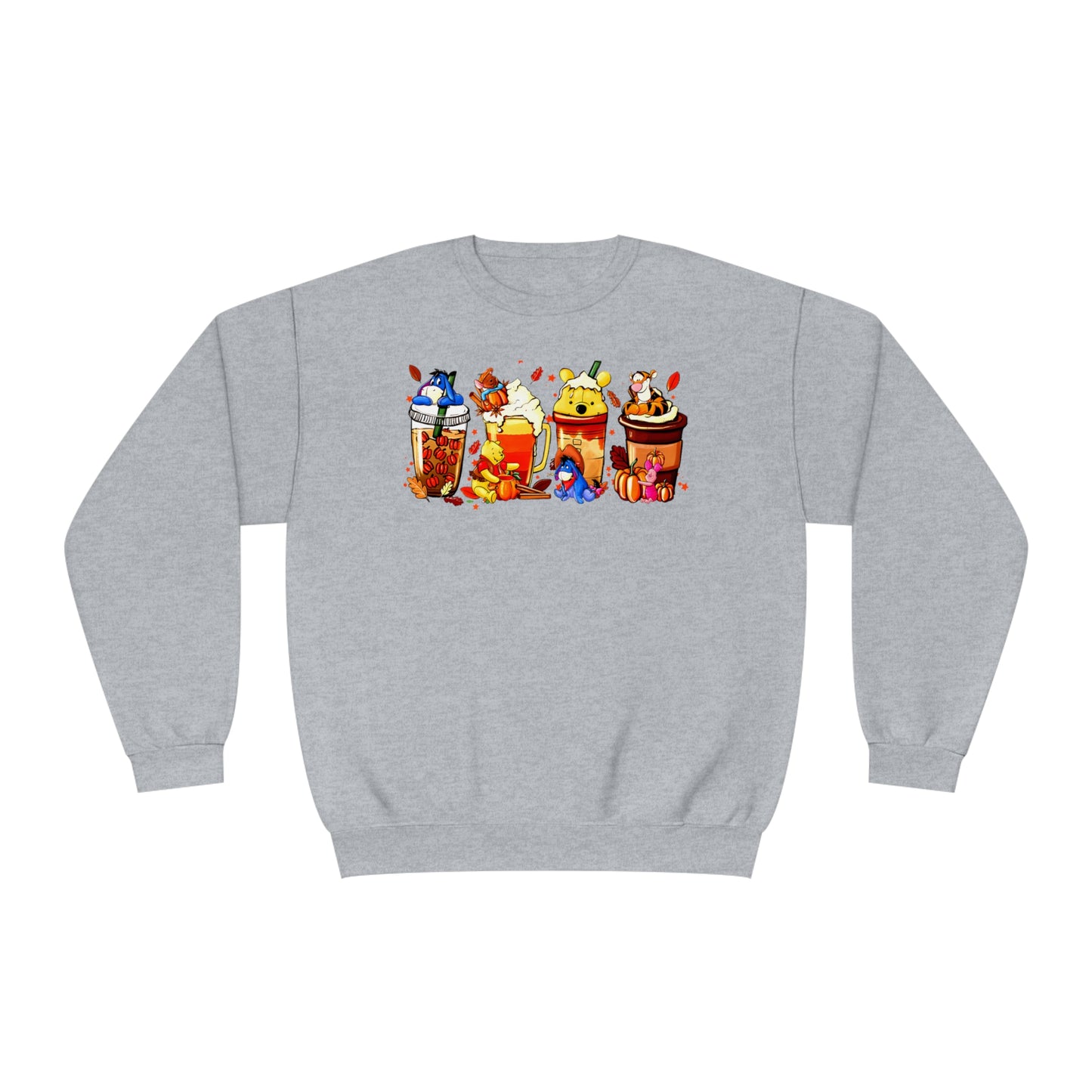 Pooh Bear Latte Unisex NuBlend® Crewneck Sweatshirt