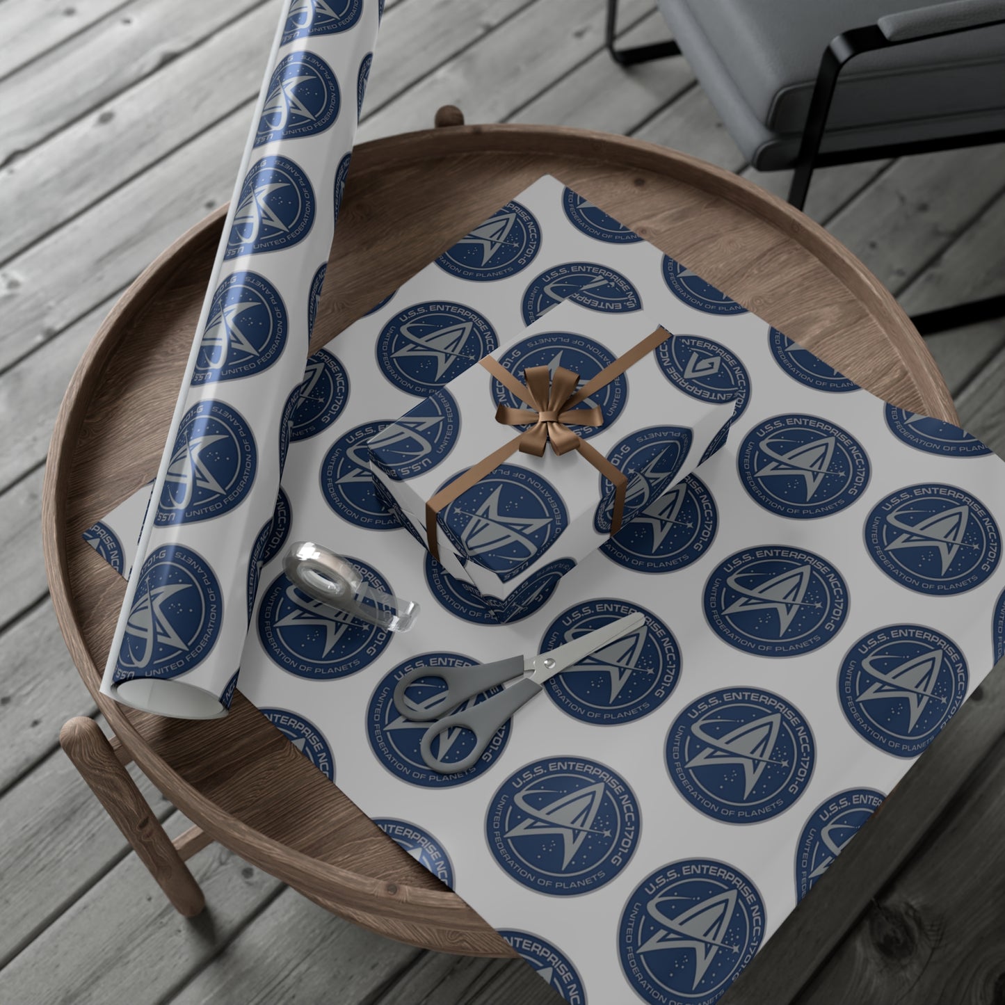 Star Trek UFP Gift Wrap Papers