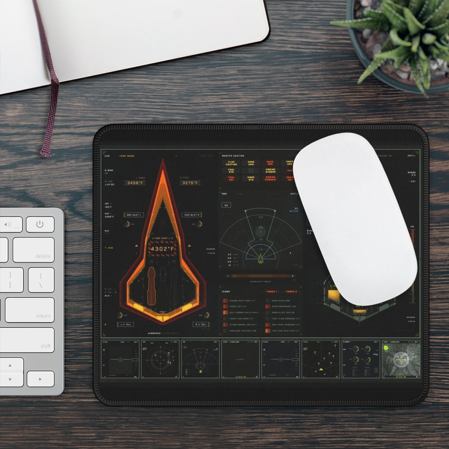 Darkstar Gaming Mouse Pad