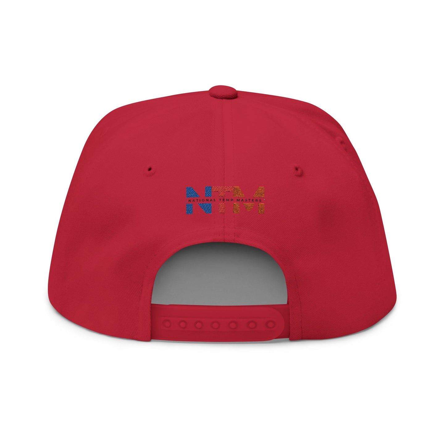 National Temp Masters Embroidered Flat Bill Cap