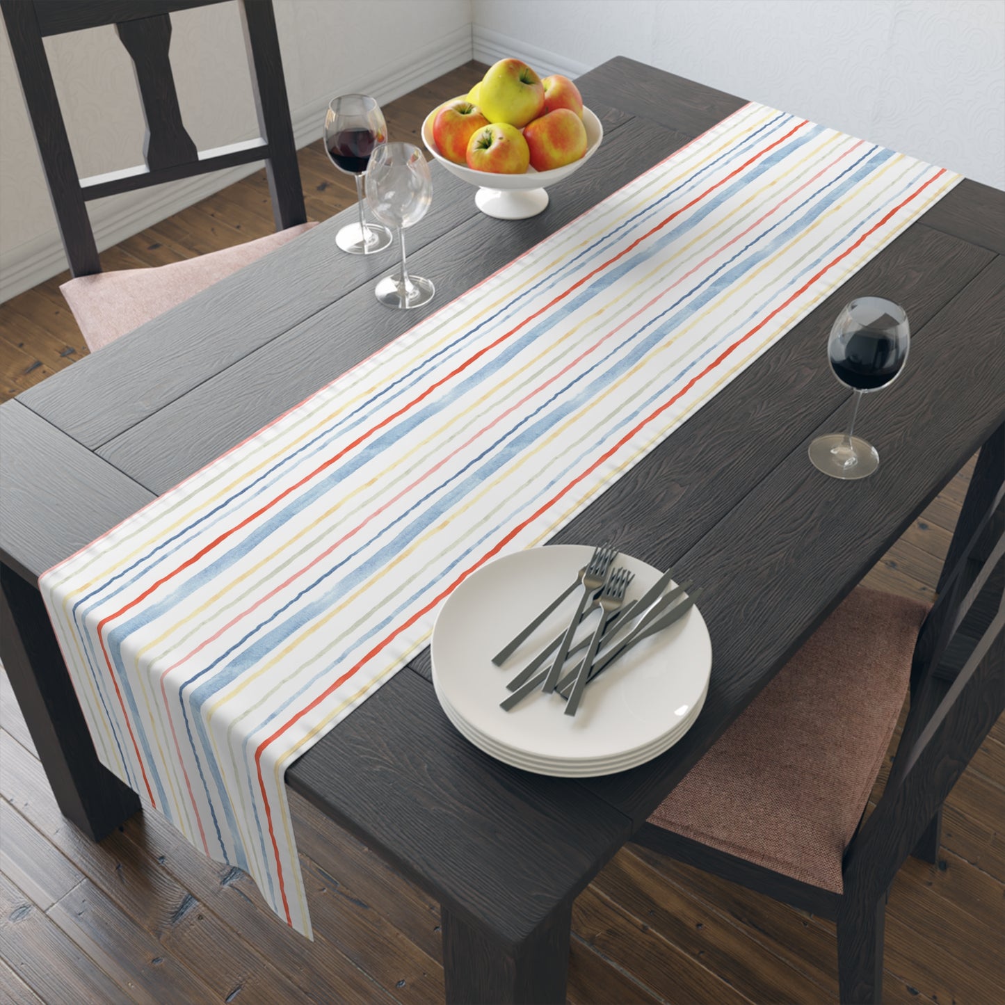 Stripes Table Runner (Cotton, Poly)