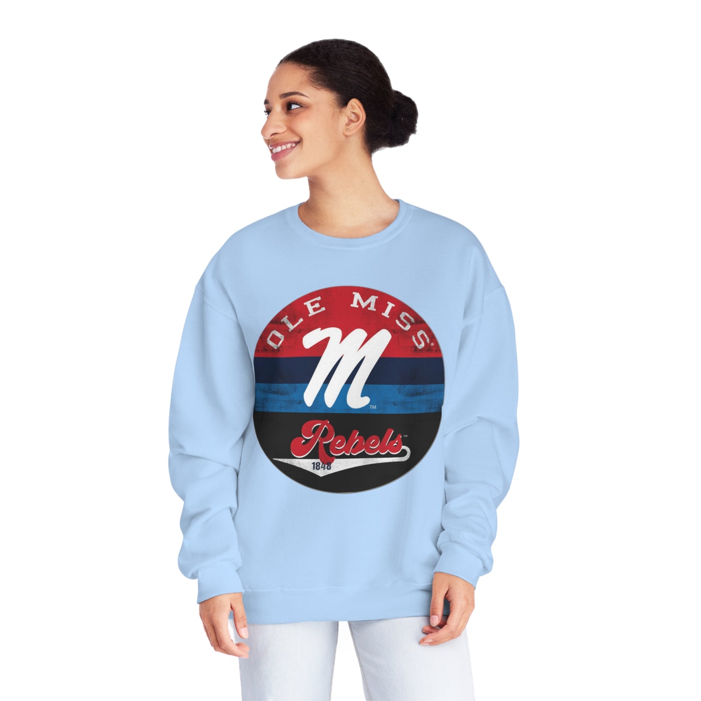 Ole Miss Rebels Unisex NuBlend® Crewneck Sweatshirt