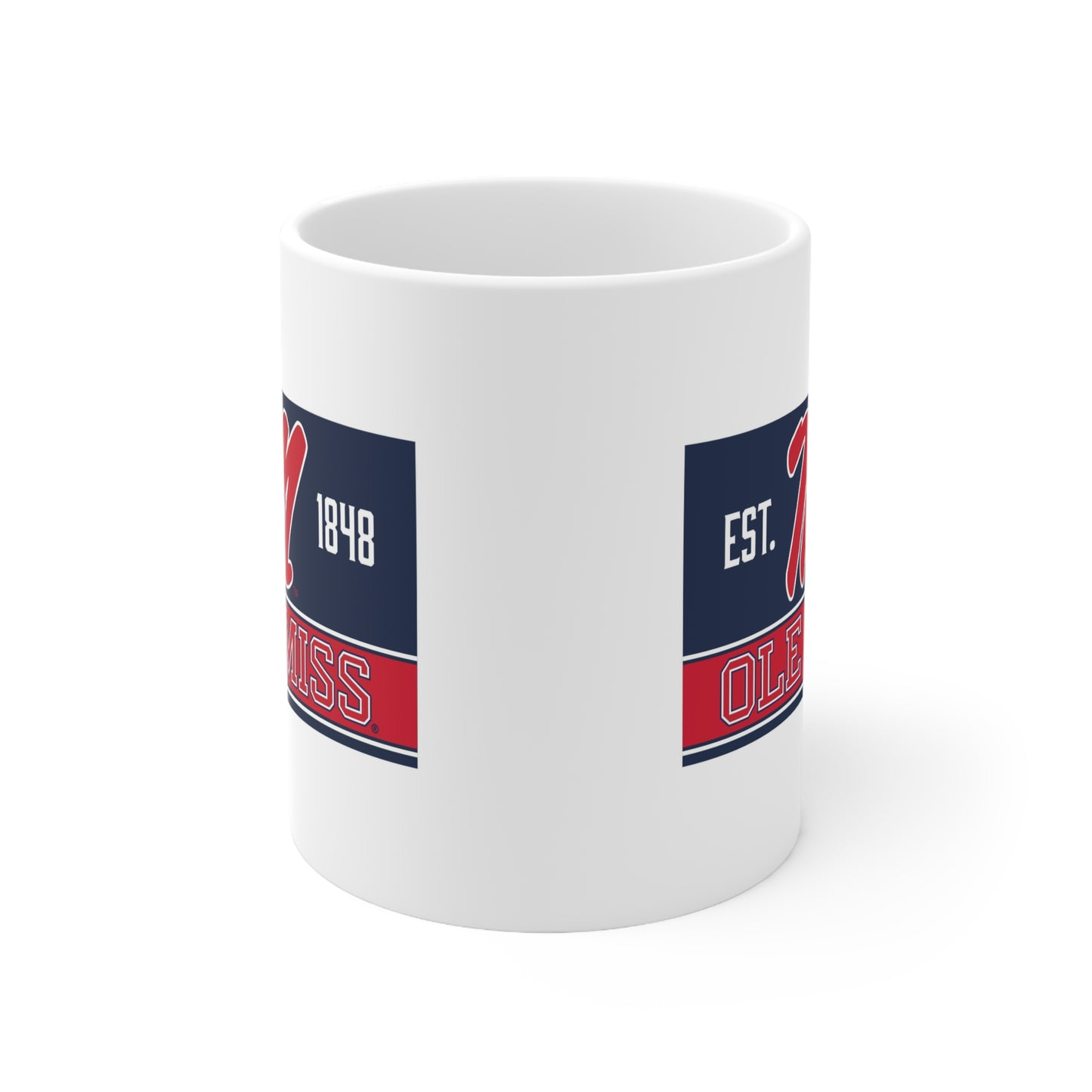 M Ole Miss 1848 Ceramic Mug 11oz