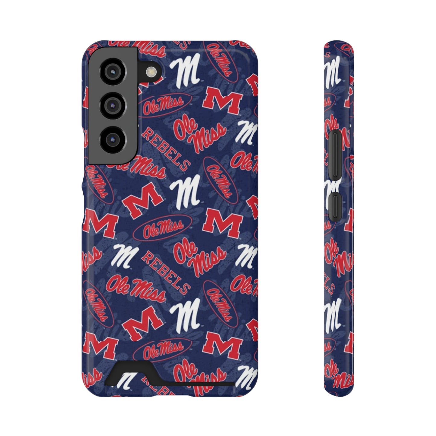 Ole Miss Phone Case With Card Holder