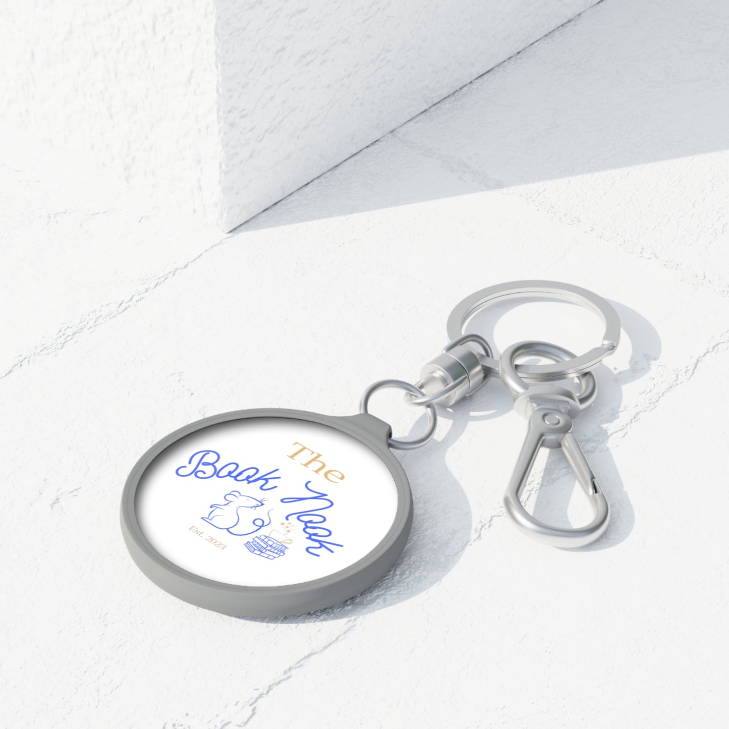 The Book Nook - Keyring Tag