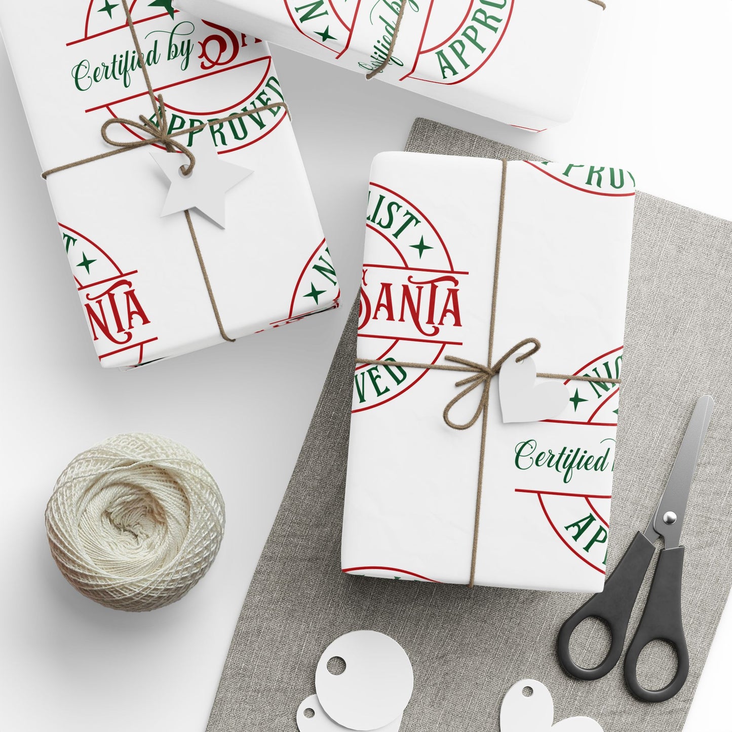 Nice List Wrapping Paper
