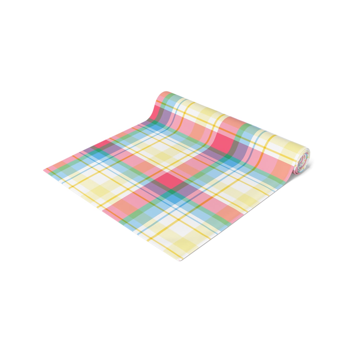 Madris Plaid Table Runner (Cotton, Poly)
