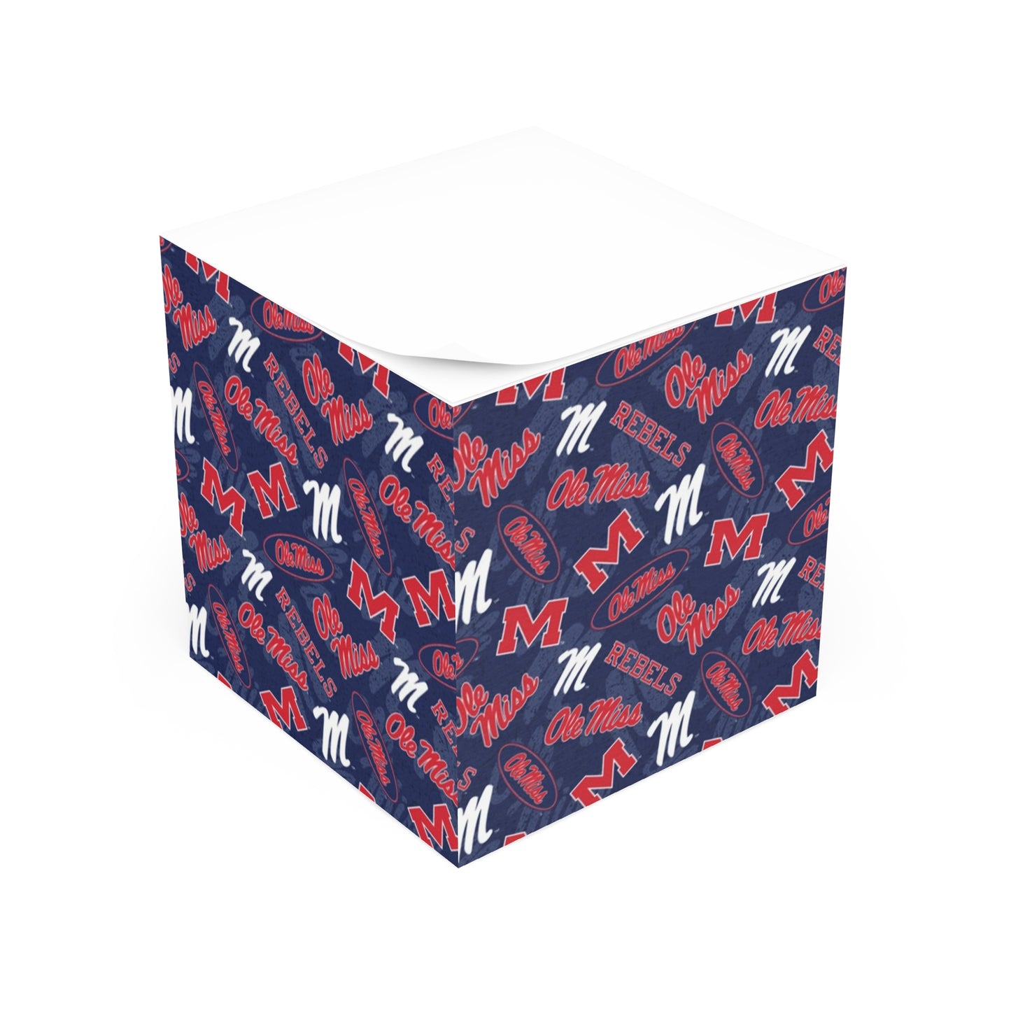 Ole Miss Multi Note Cube