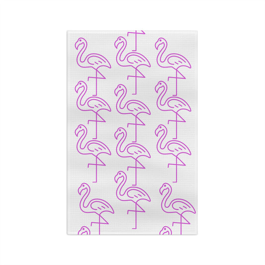 Flamingo Soft Tea Towel