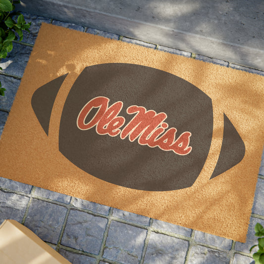 Ole Miss Football Doormat