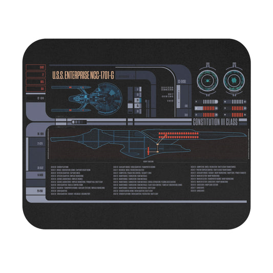 Enterprise G Mouse Pad (Rectangle)