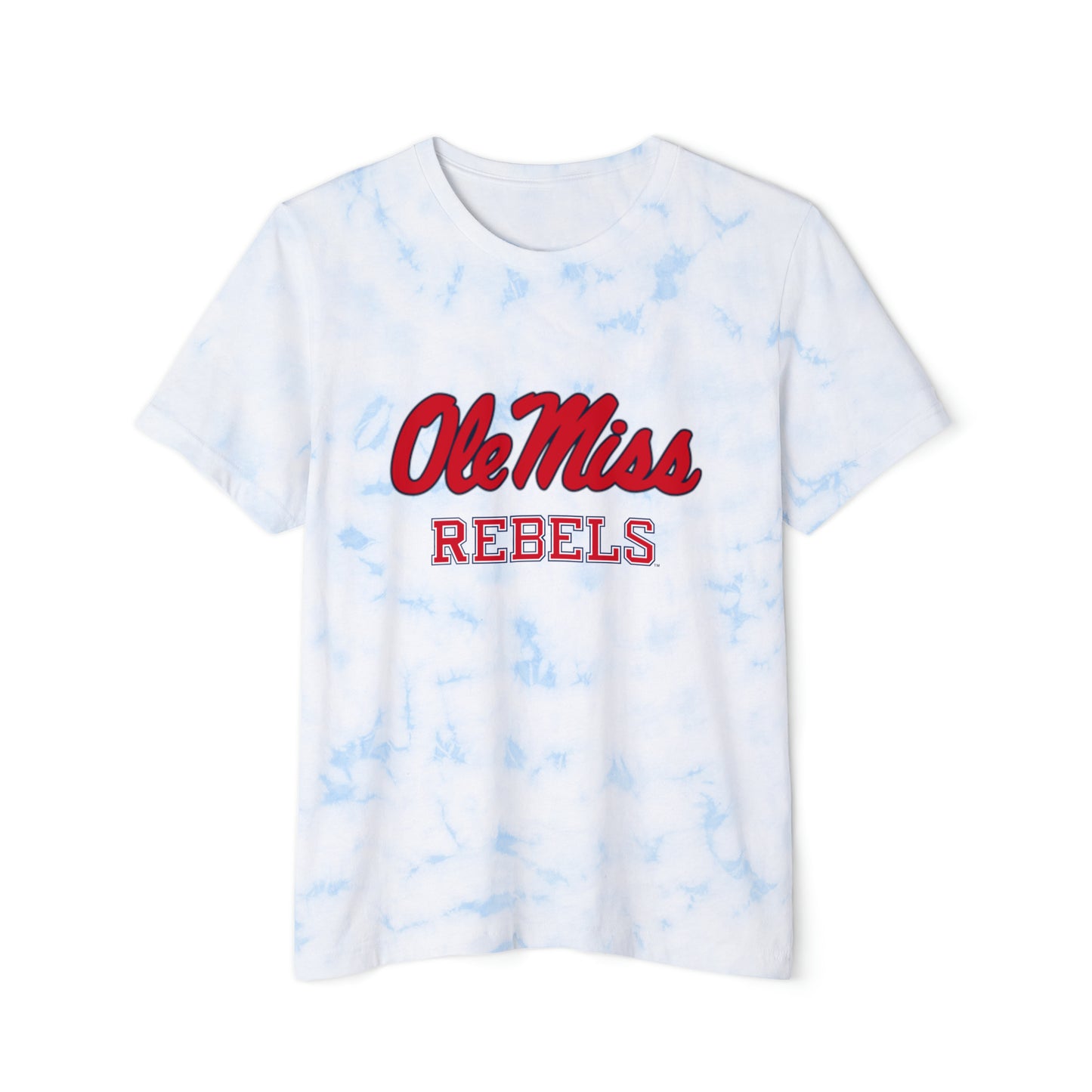 Ole Miss Rebels Unisex FWD Fashion Tie-Dyed T-Shirt