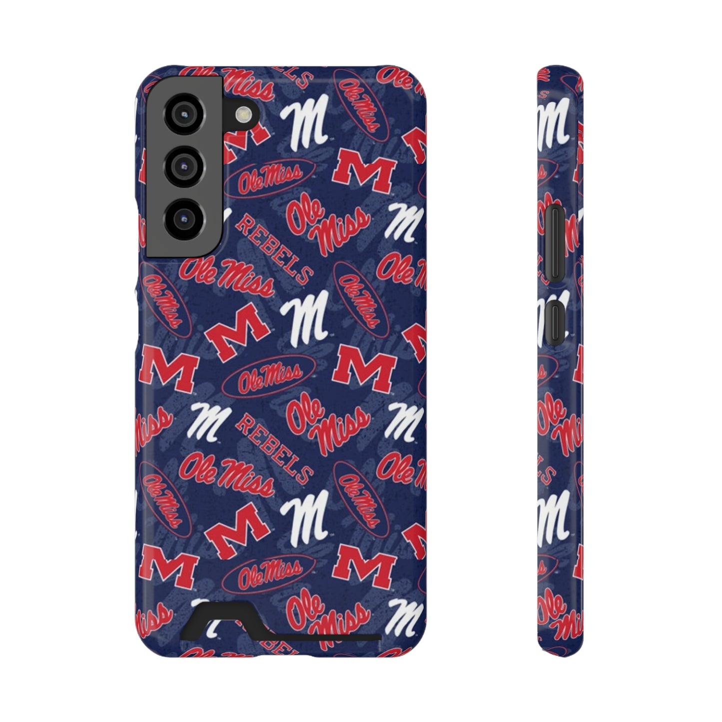 Ole Miss Phone Case With Card Holder