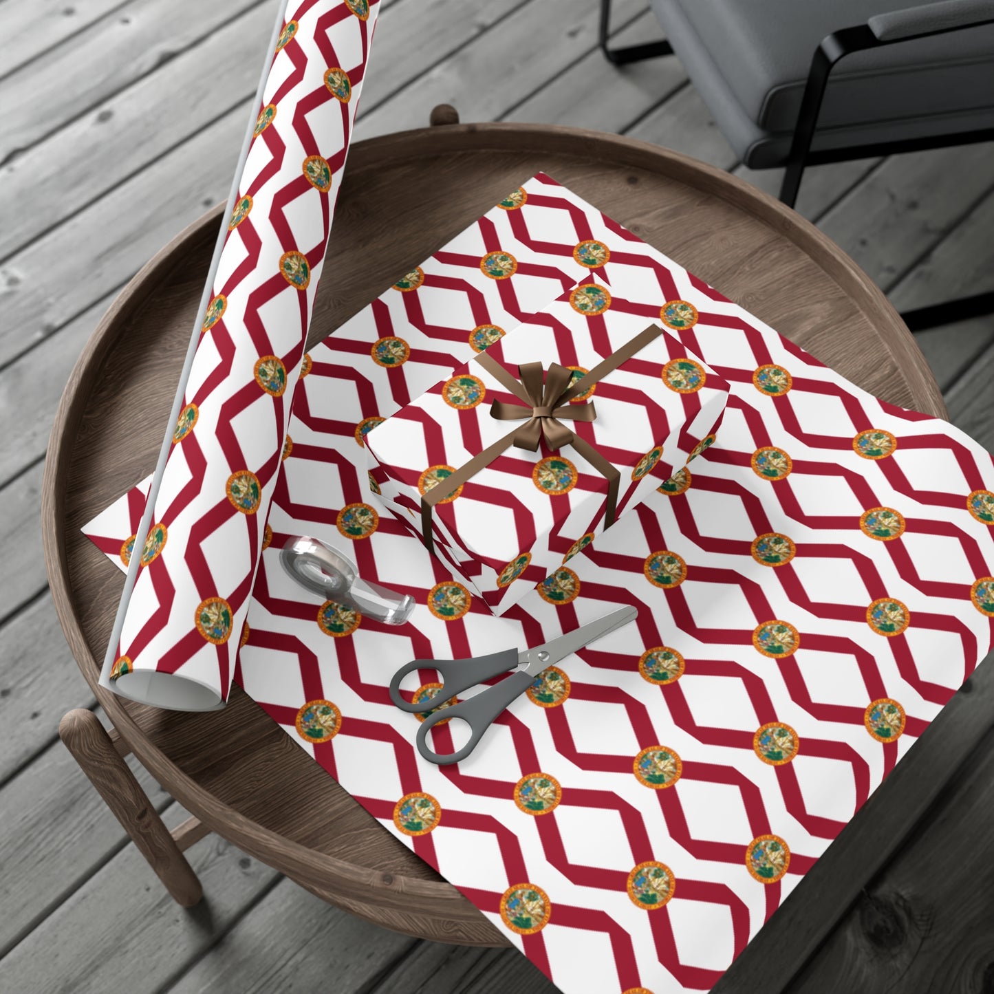 Florida Flag Gift Wrap Papers