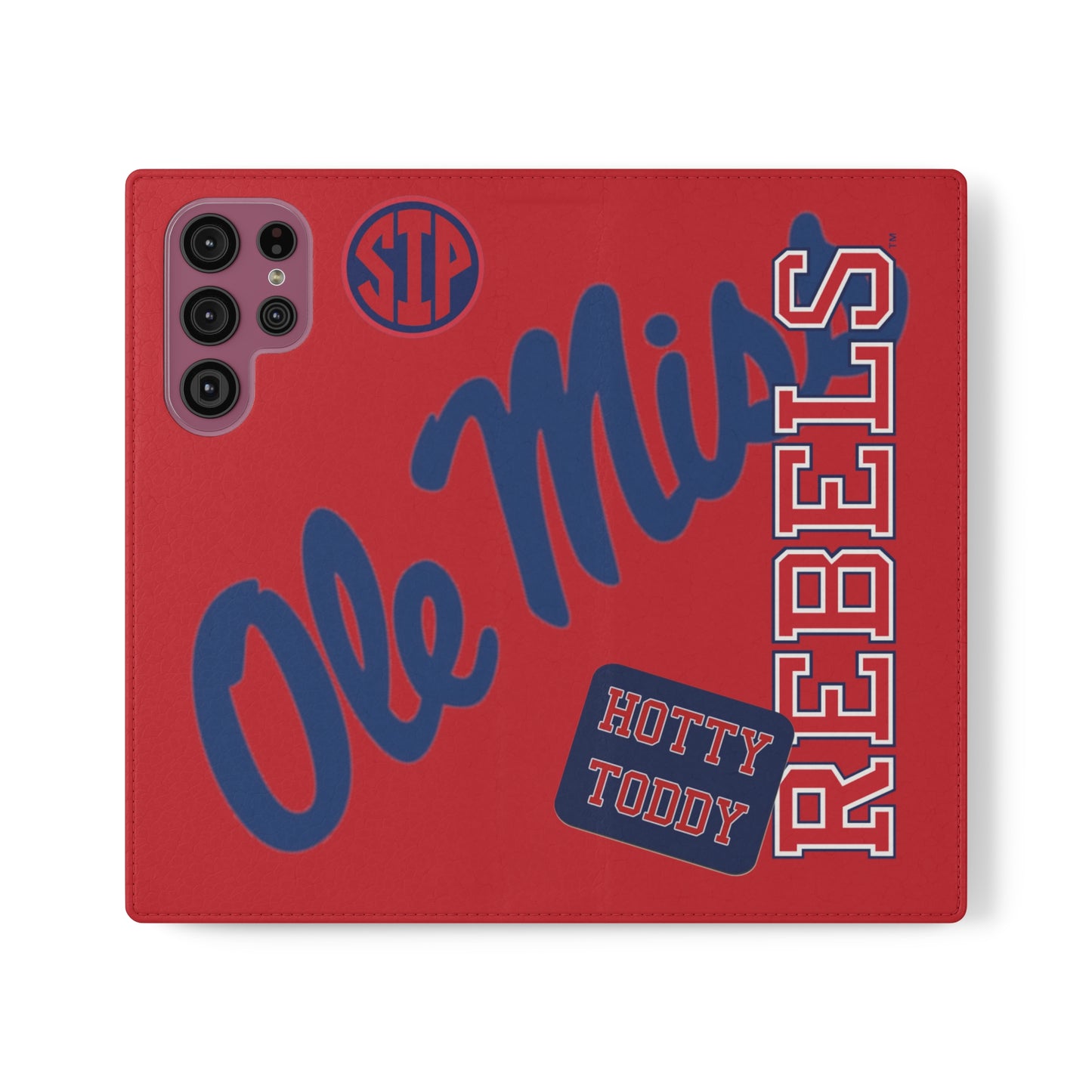 Ole Miss Rebels Hotty Toddy SIP Flip Cases