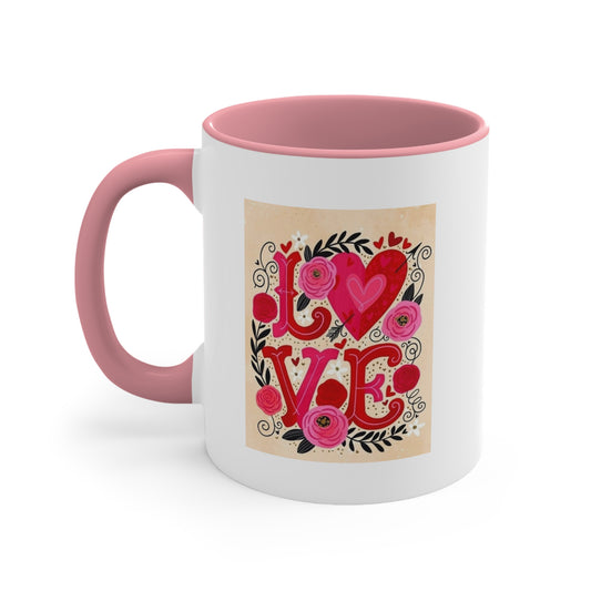 Love Coffee Mug, 11oz