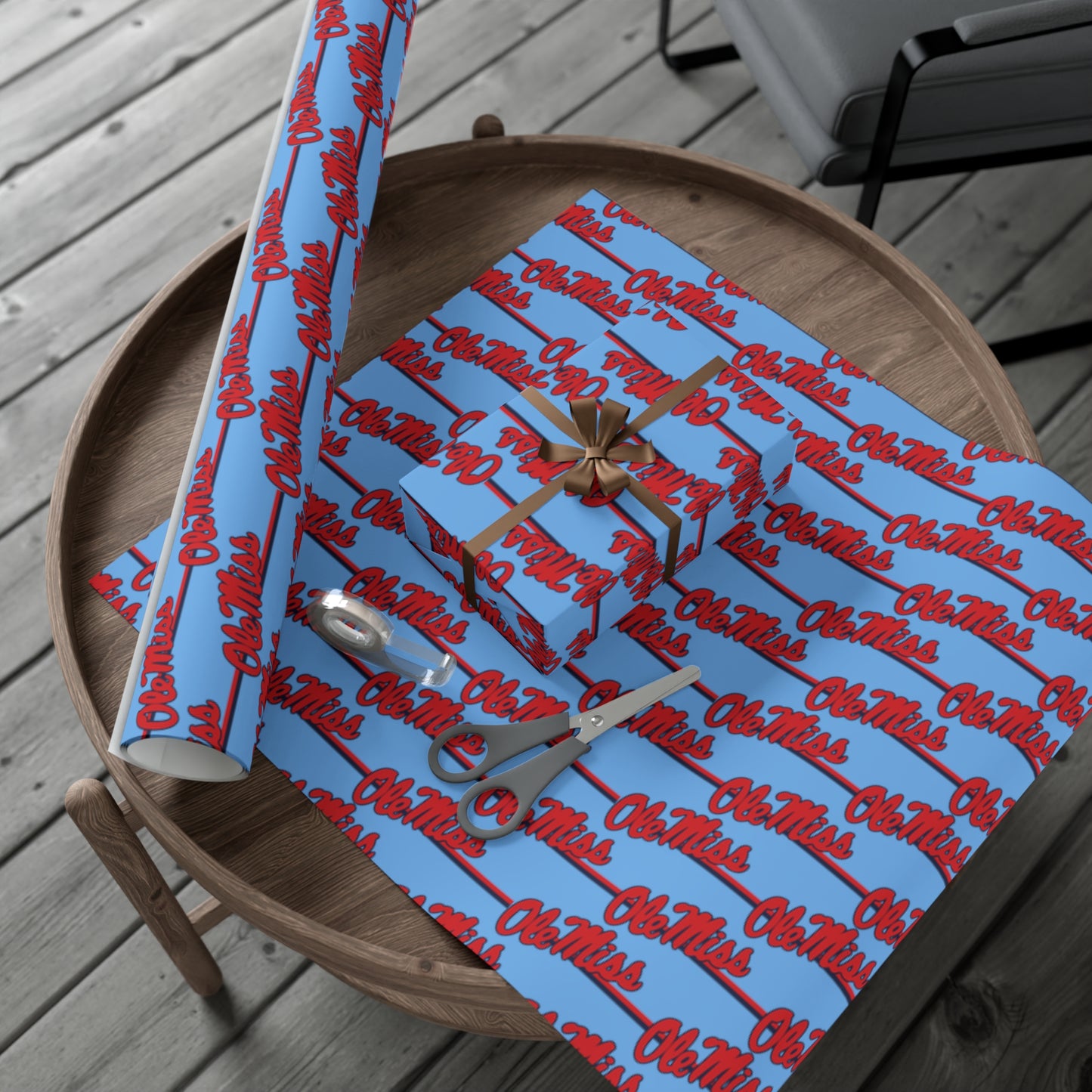 Ole Miss Gift Wrap Papers