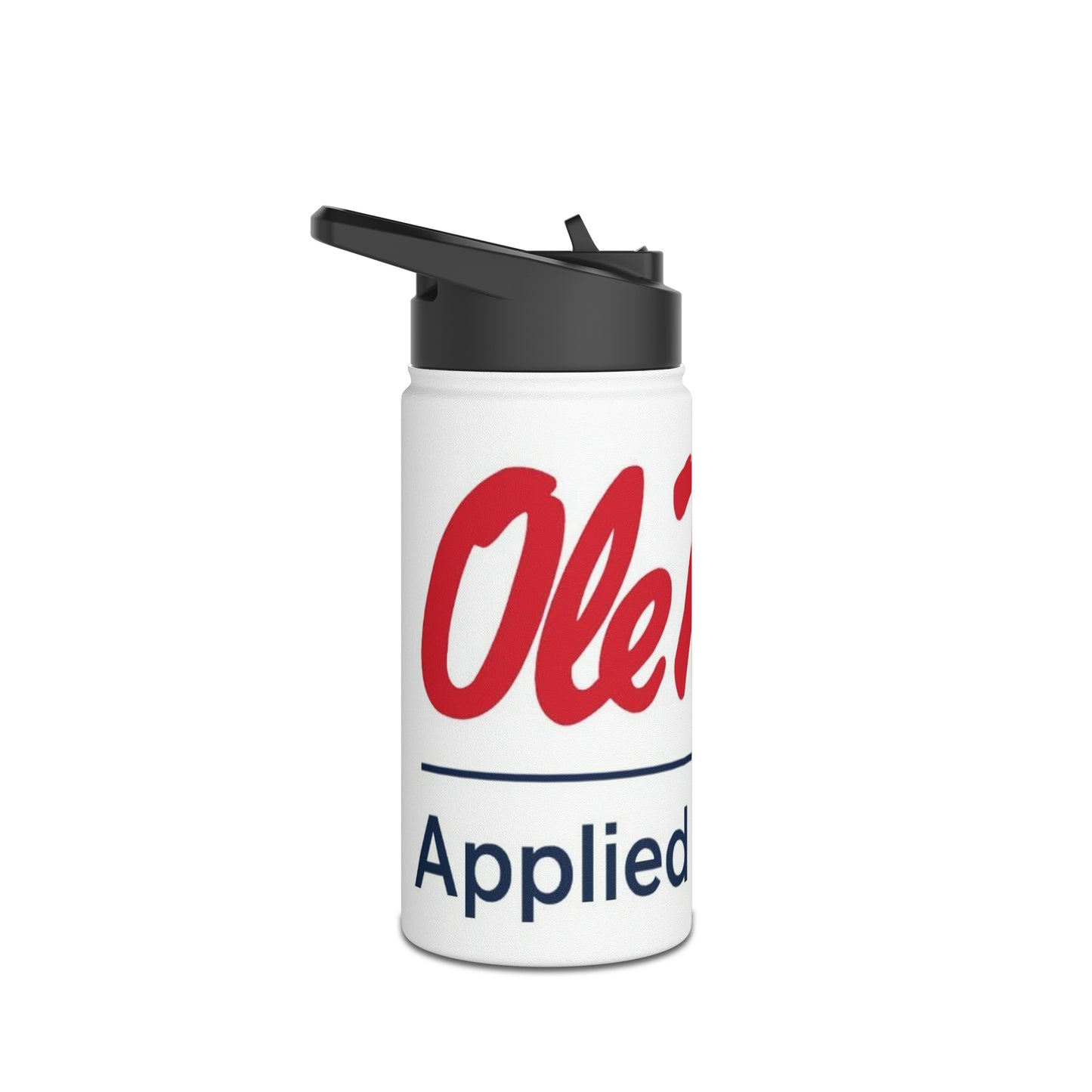 Ole Miss Applied Science Stainless Steel Water Bottle, Standard Lid