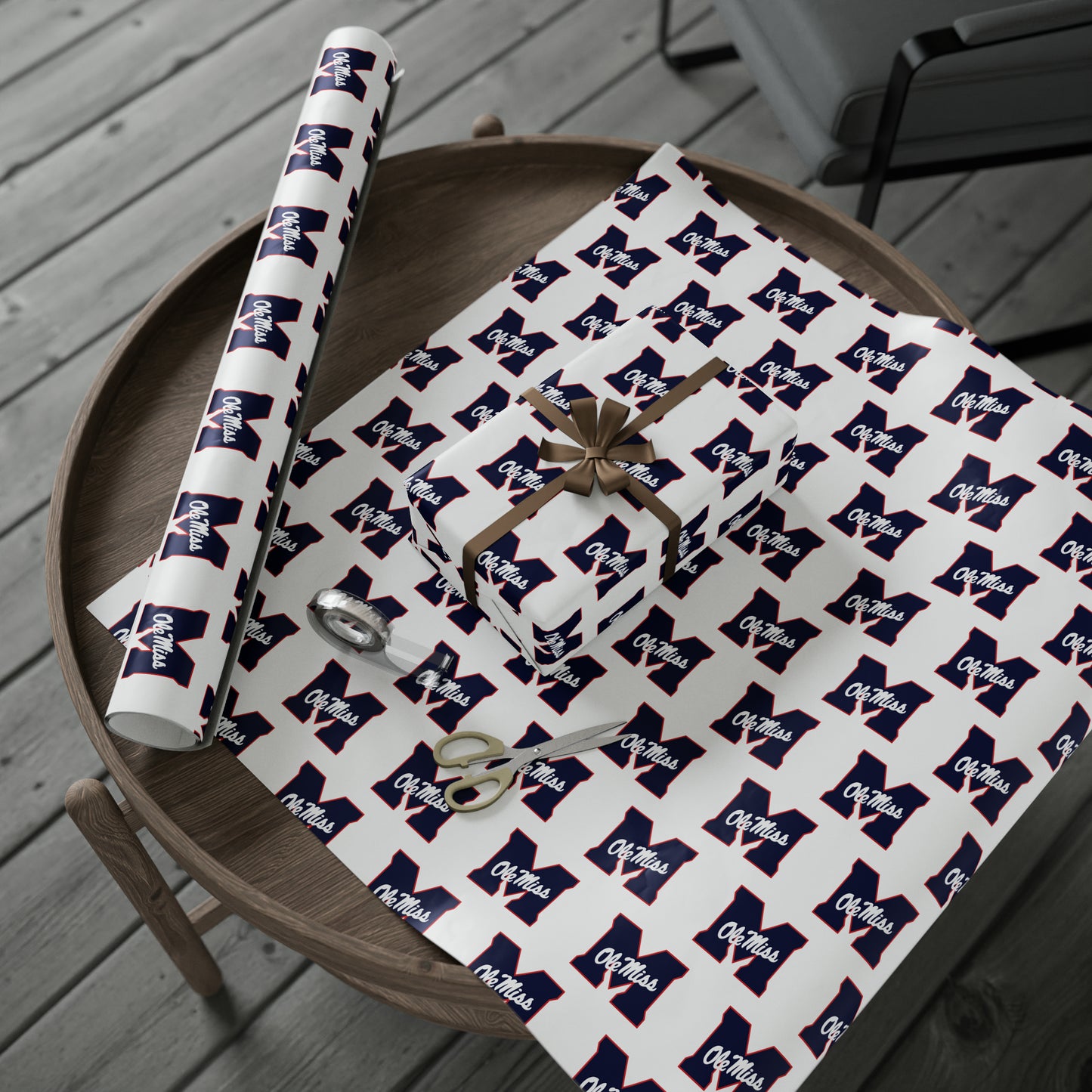 UM "M" Wrapping Paper