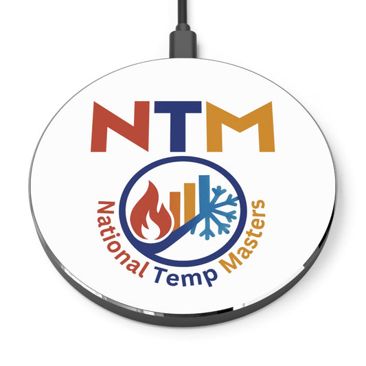 Wireless Charger for National Temp Masters | Fast Charging Pad, Tech Gift, Unique Desk Accessory, Personalized Charge Station