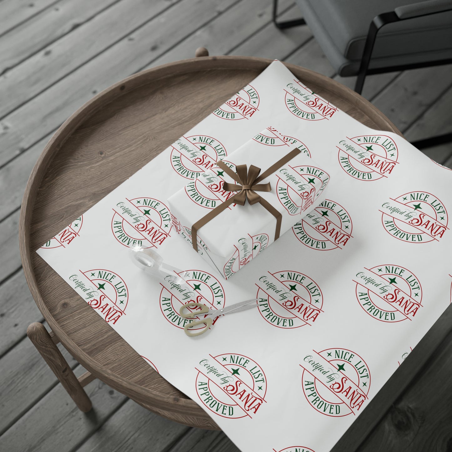 Nice List Wrapping Paper