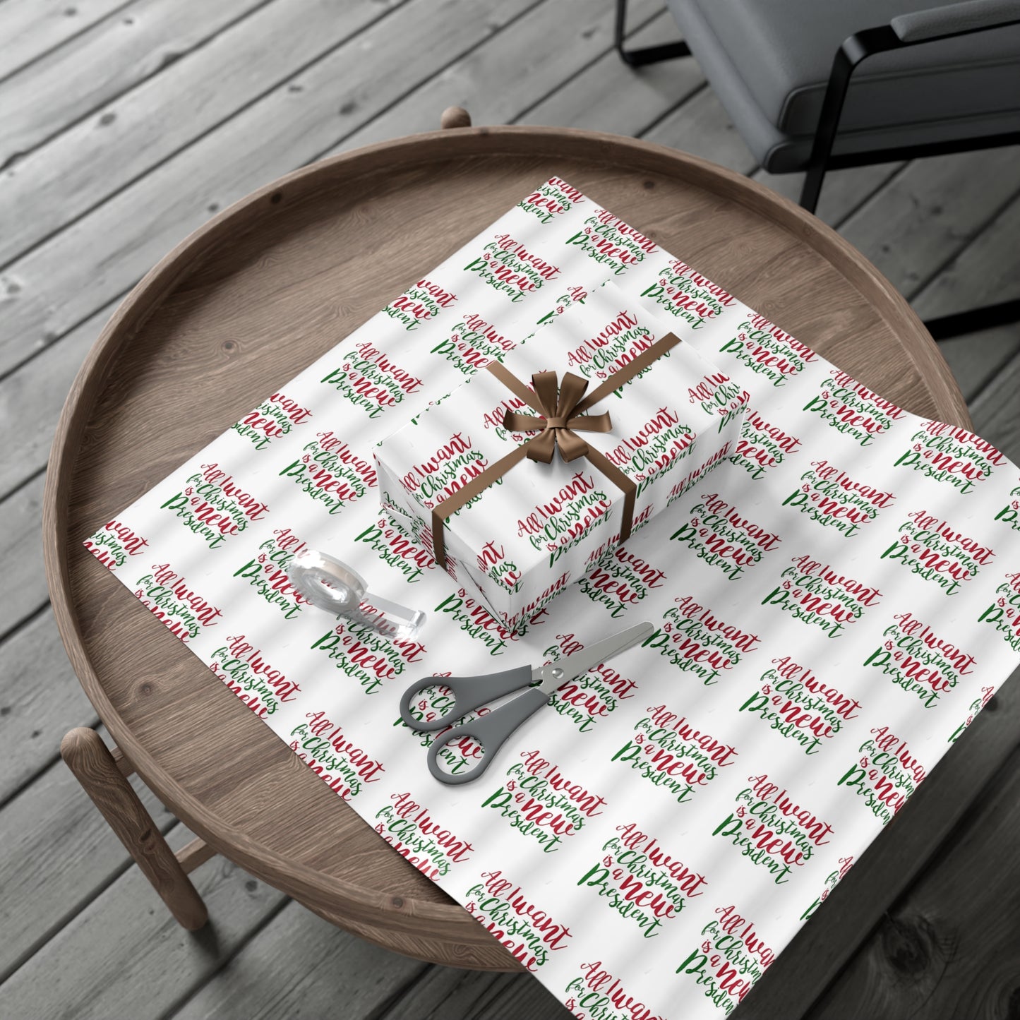 New President Gift Wrap Papers