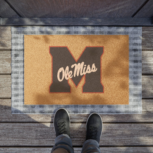 Ole Miss M Doormat