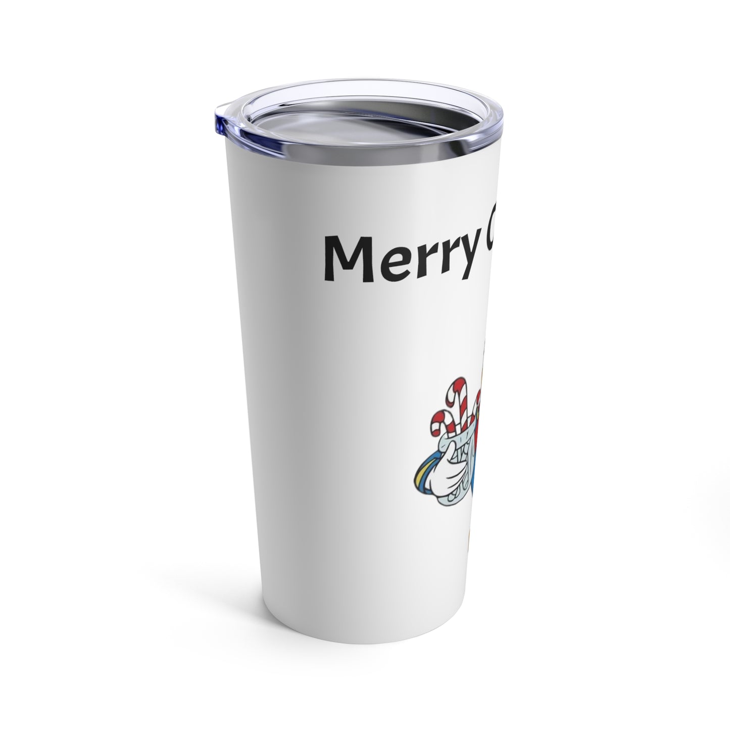 Merry Christmas  Donald Duck Tumbler 20oz