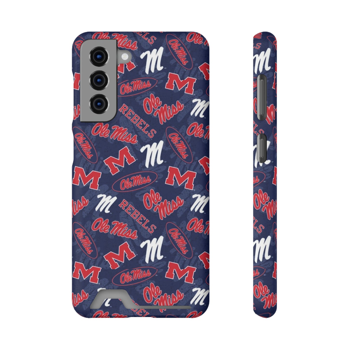 Ole Miss Phone Case With Card Holder