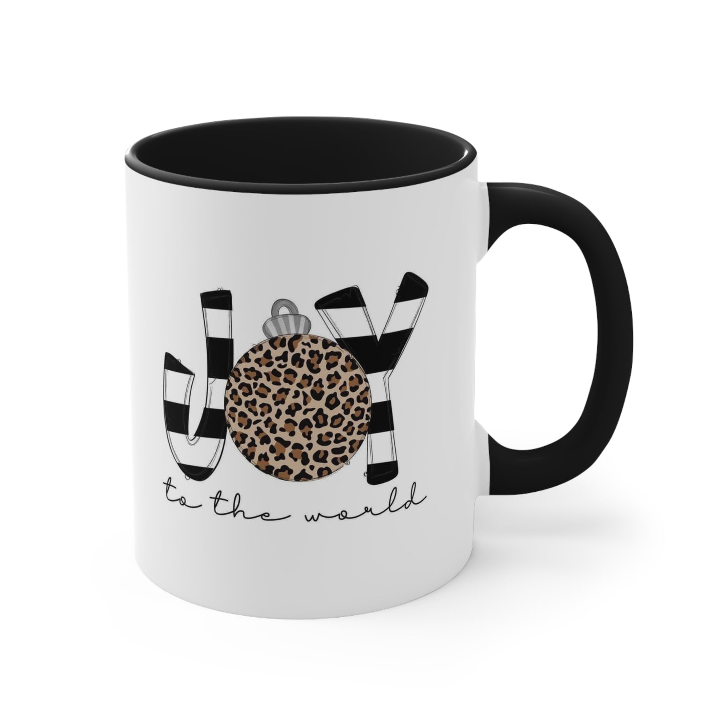 Joy to the World Accent Coffee Mug, 11oz