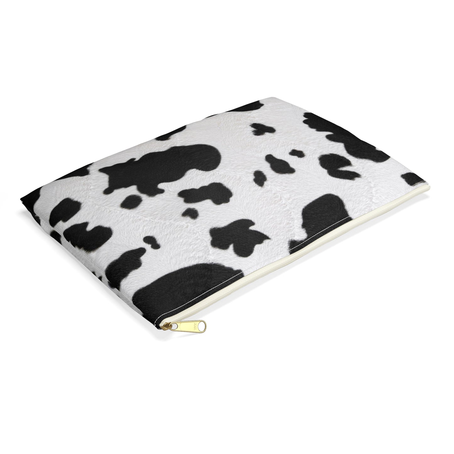 Cow Print Accessory Pouch