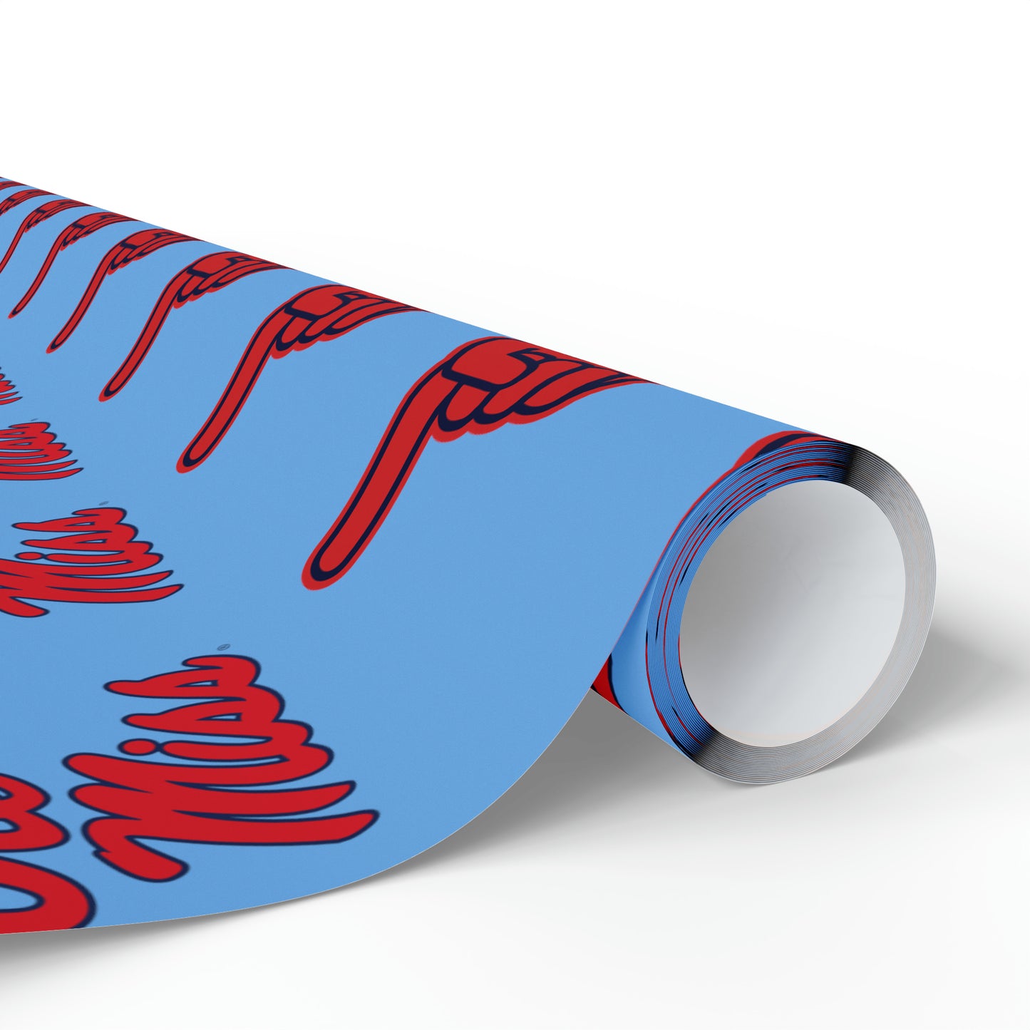 Ole Miss #1 (Blue) Wrapping Papers