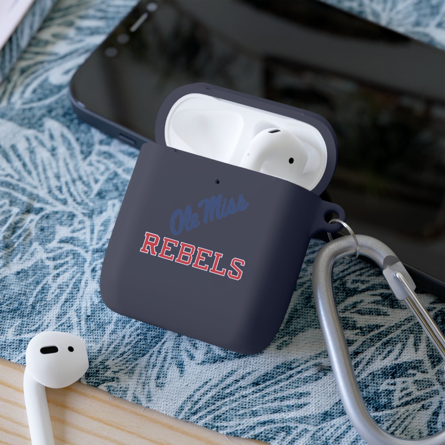 Ole Miss Rebels AirPods and AirPods Pro Case Cover