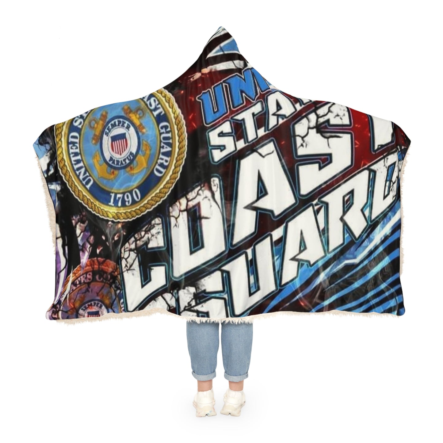 US Coast Guard Snuggle Blanket