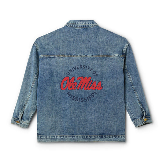 Ole Miss Women's Denim Jacket