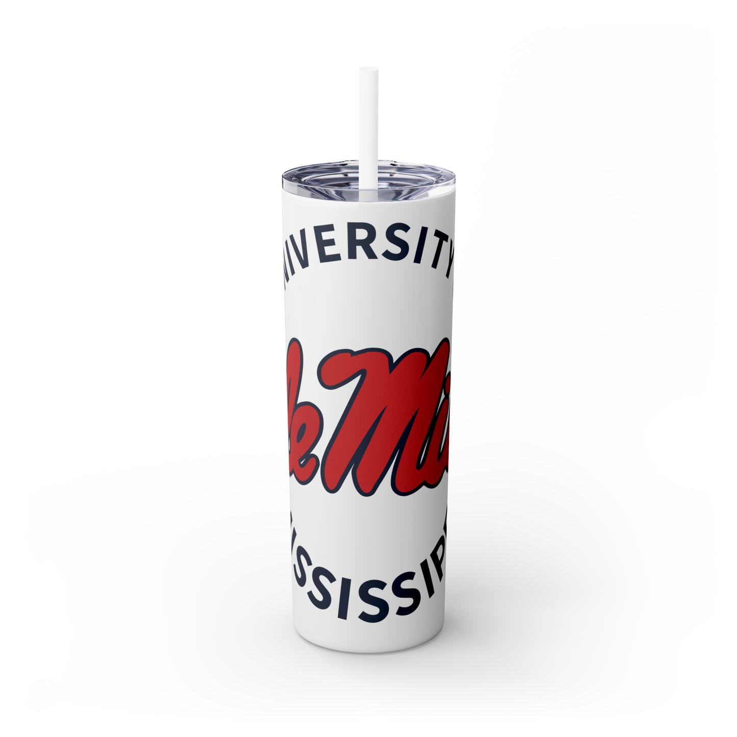 UM Skinny Tumbler with Straw, 20oz