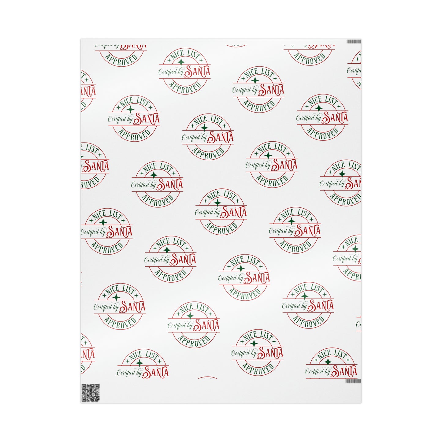 Nice List Wrapping Paper