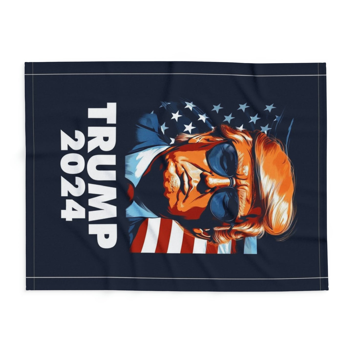 Trump 2024 Arctic Fleece Blanket