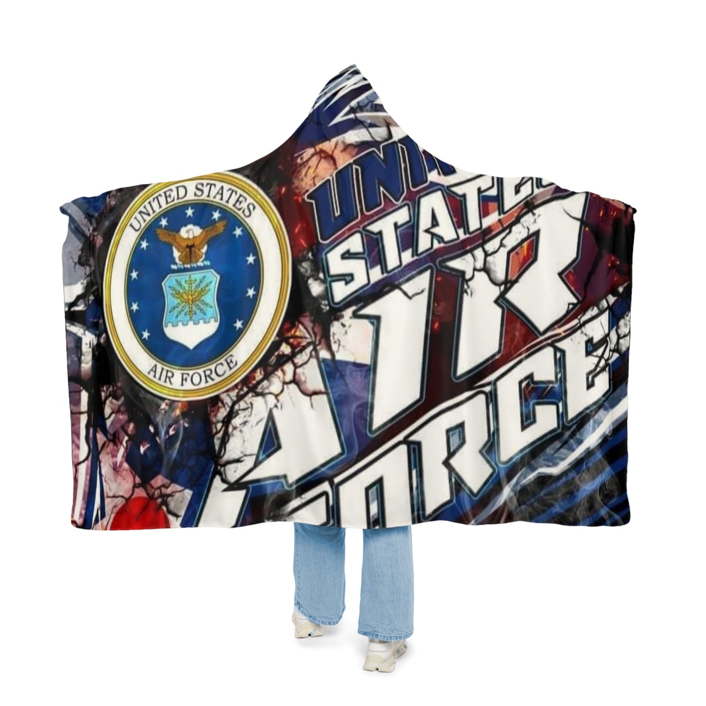 US Air Force Snuggle Blanket