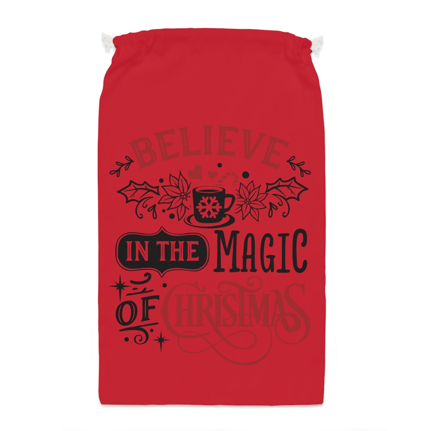 Believe in Magic of Christmas Sack