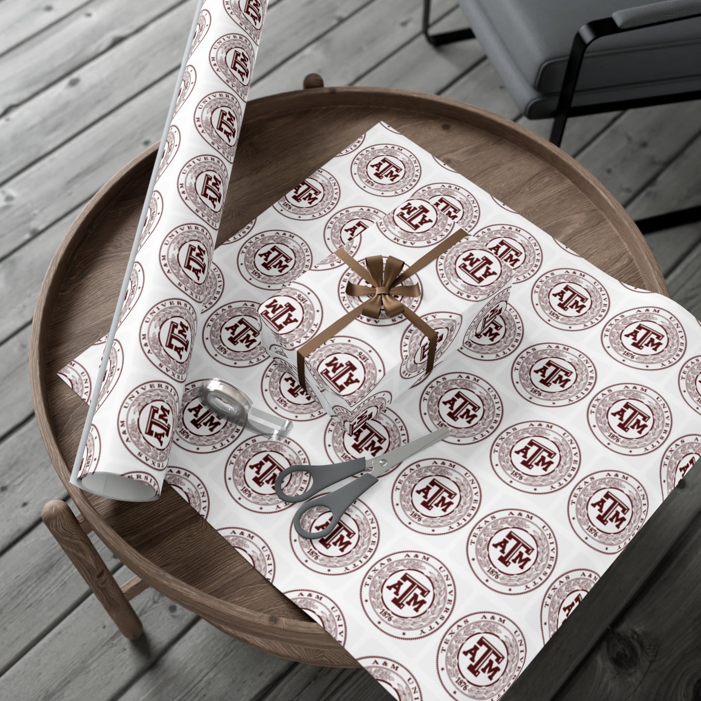 Texas A&M Seal Gift Wrap Papers