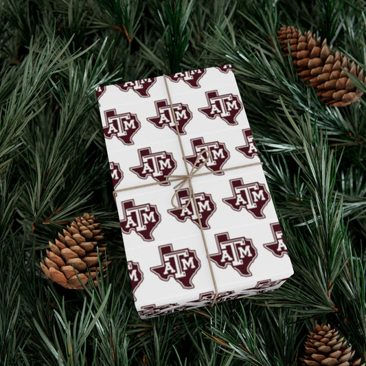Texas A&M Gift Wrap Papers