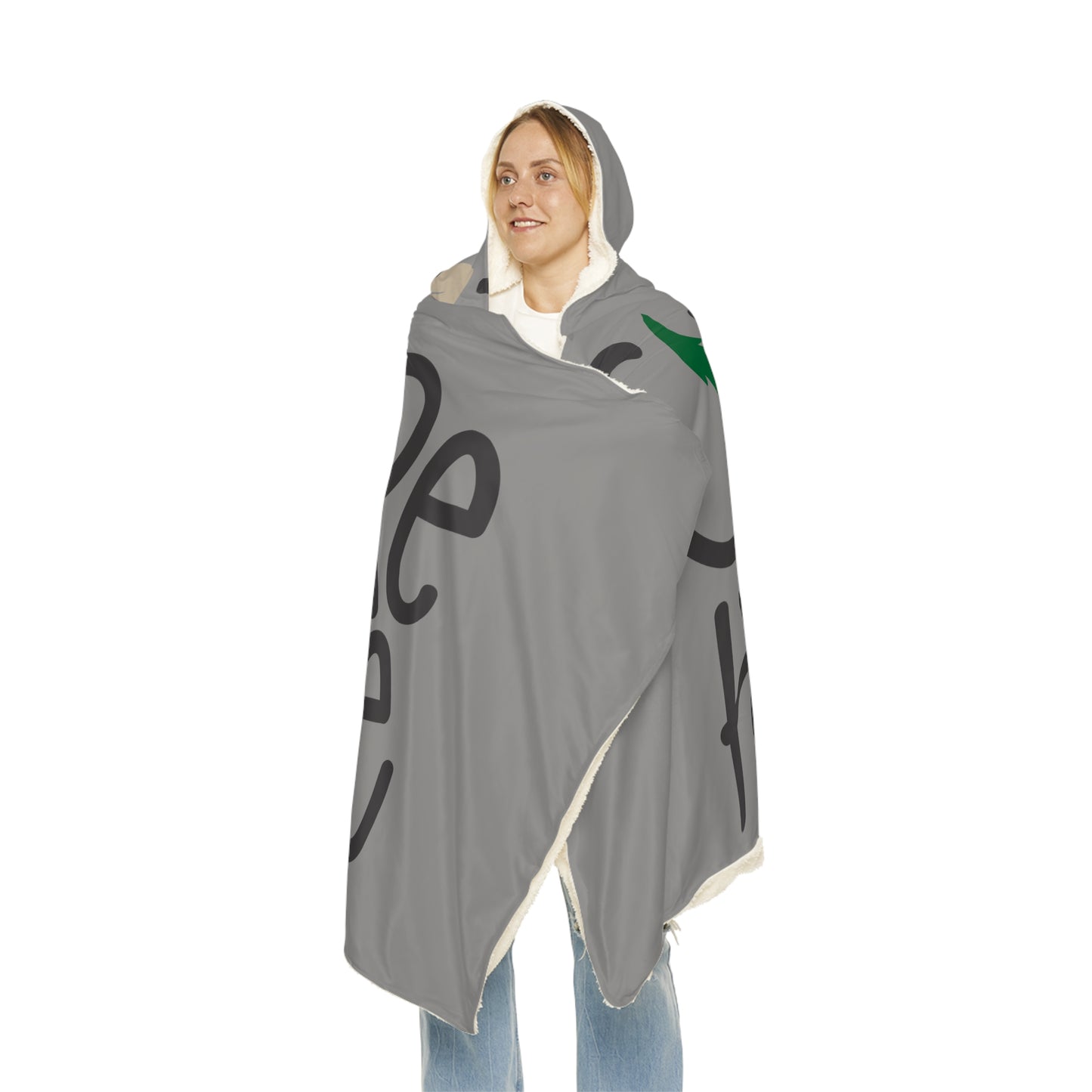 Campfire Hoodie Snuggle Blanket