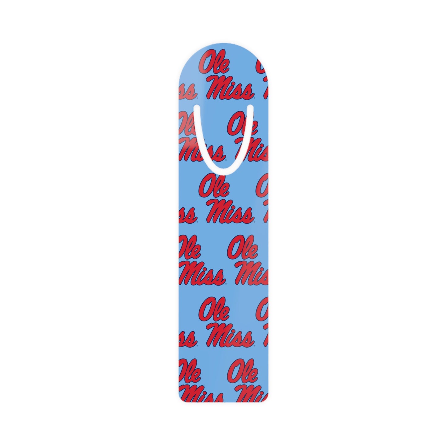 Ole Miss Bookmark (Blue & Red)