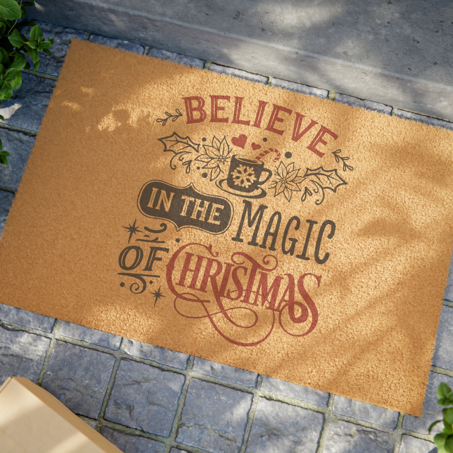 Believe In The Magic Of Christmas Doormat