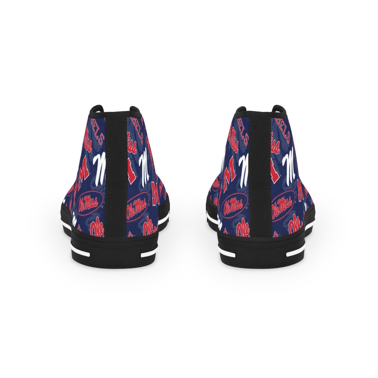 Ole Miss Men's High Top Sneakers