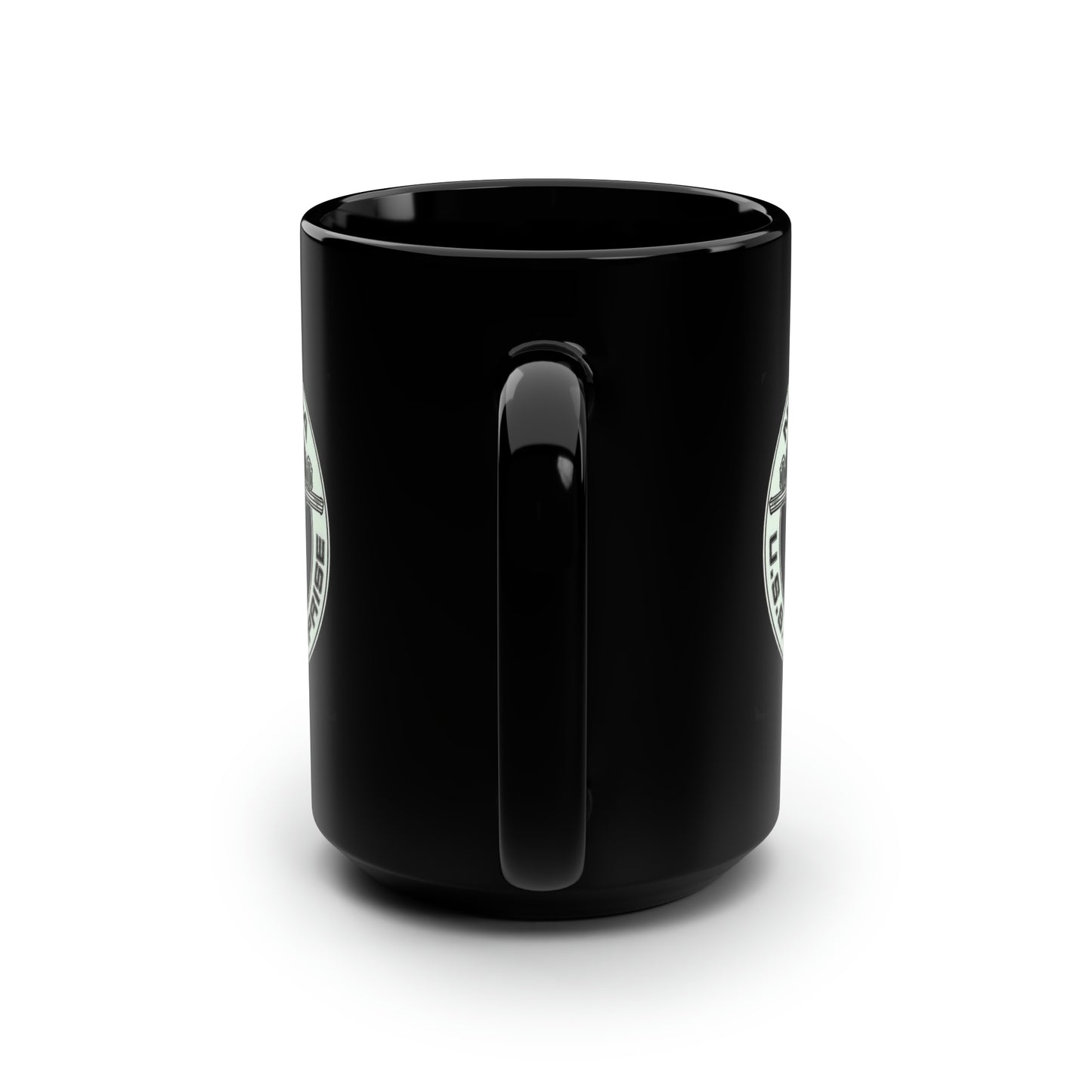 NCC 1701-A USS Enterprise Black Mug, 15oz