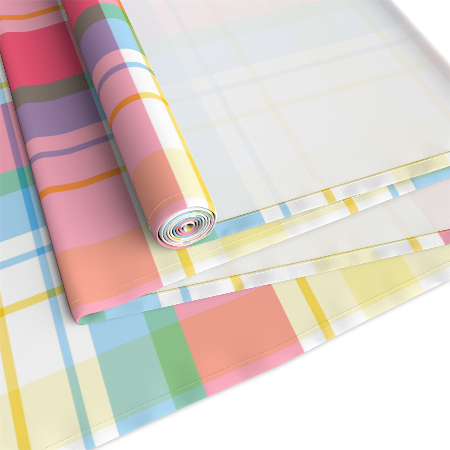 Madris Plaid Table Runner (Cotton, Poly)