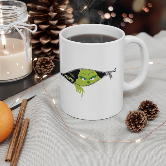 Grinch Ew Ceramic Mug 11oz